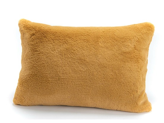 Coussin luxe camel 40 x 60 cm