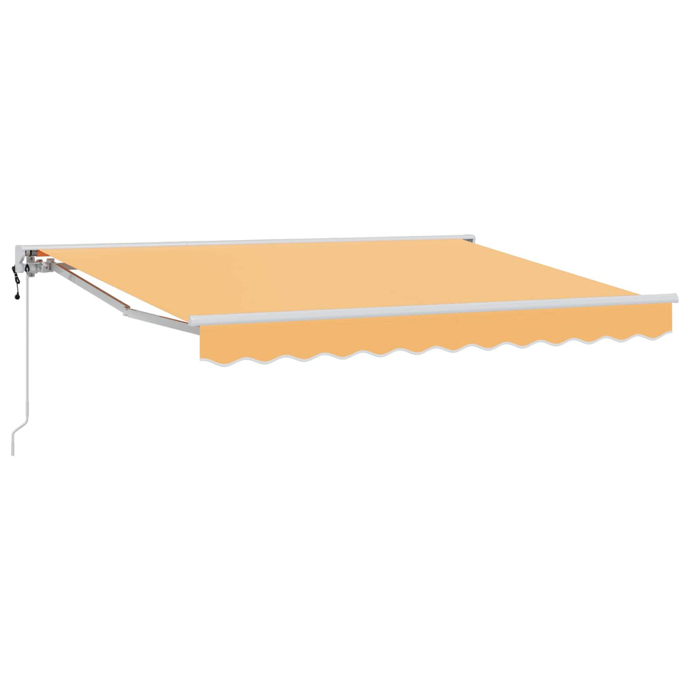 Auvent rétractable électrique sable 4 × 3,5 m