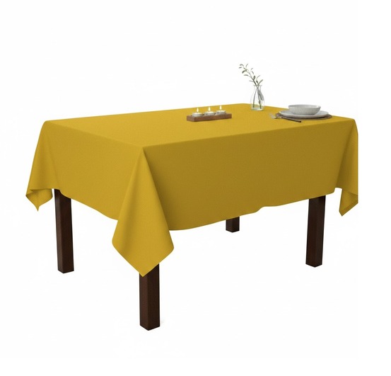 Nappe en polyester finition ourlet nels