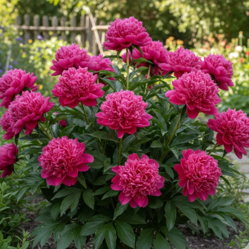 Pivoine herbacée mariette vallée pot de 2l - 10/20 cm