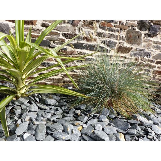 Paillage ardoise gris 30-60 - vrac big bag - 500 kg