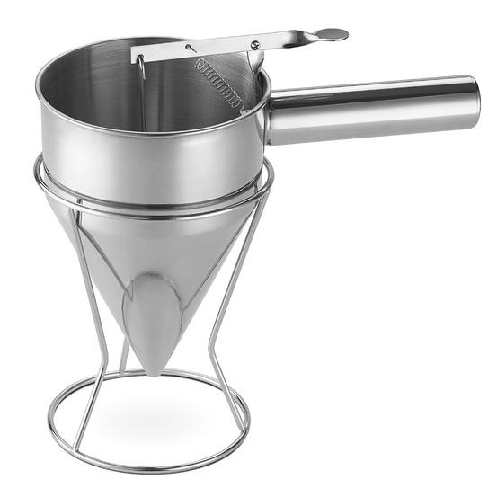 Entonnoir doseur à piston avec support 1 l - pujadas