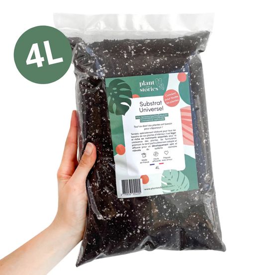 Substrat universel enrichi en mycorhize et bacillus - qualité supérieure - terreau universel - 4l