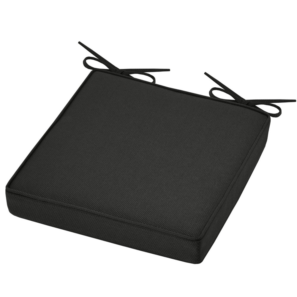 Lovely casa - galette de chaise extérieure unie