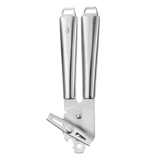 Ouvre-boîte inox 22cm argent