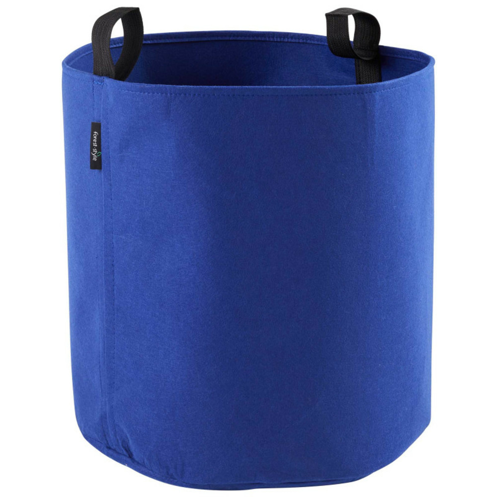 Sac plantation feutre géotextile 40 cm 50,3 l bleu cerland