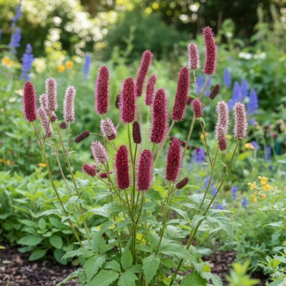 Sanguisorba - pimprenelle menziesii lot de 3 godets