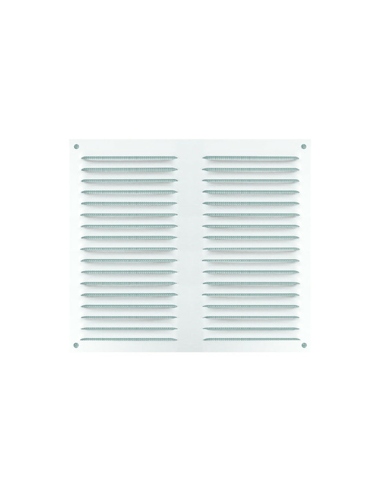 Grille 200x200 alu blanc a/m