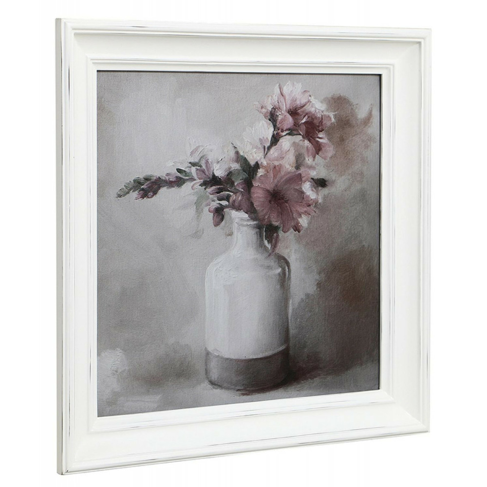 Huile pétunias bois multicolore - charme interior's