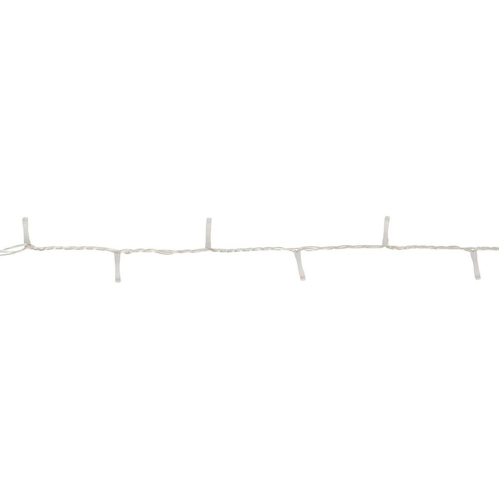 Guirlande lumineuse d'extérieur 7,5 m 100 led blanc froid et blanc chaud fil transparent 13 fonctions avec minuteur sur secteur