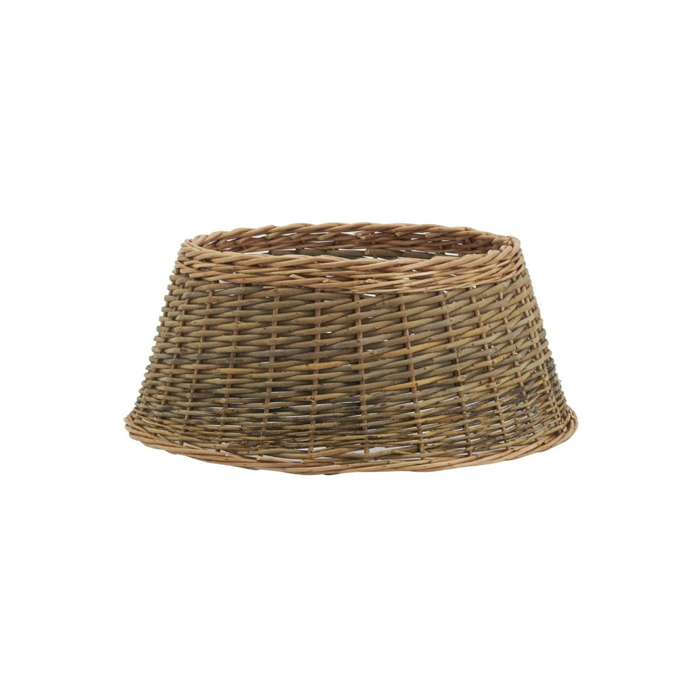 Cache-pied de sapin en osier 2 tons