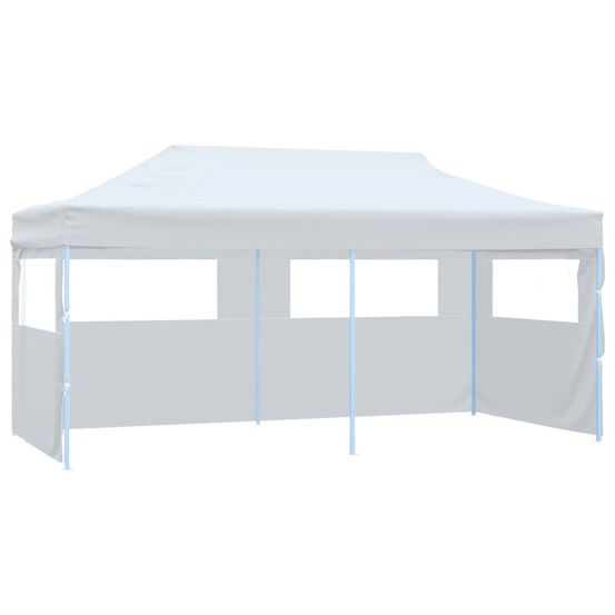 Tente de réception pliable avec parois