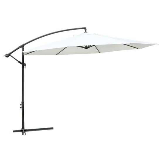 Parasol suspendu blanc