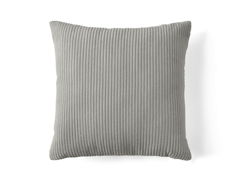 Selma - coussin - en velours côtelé - 60x60 cm