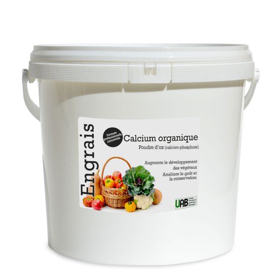 Poudre d'os, riche en calcium et phosphore - agro sens - seau 8 kg