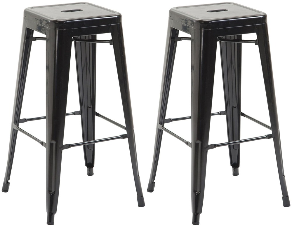 Lot de 2 tabourets de bar joshua v2