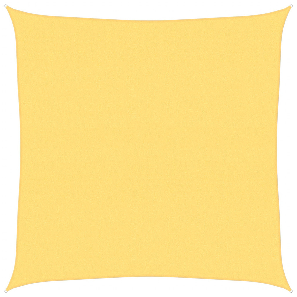 Voile d'ombrage 160 g/m² beige 4x4 m pehd