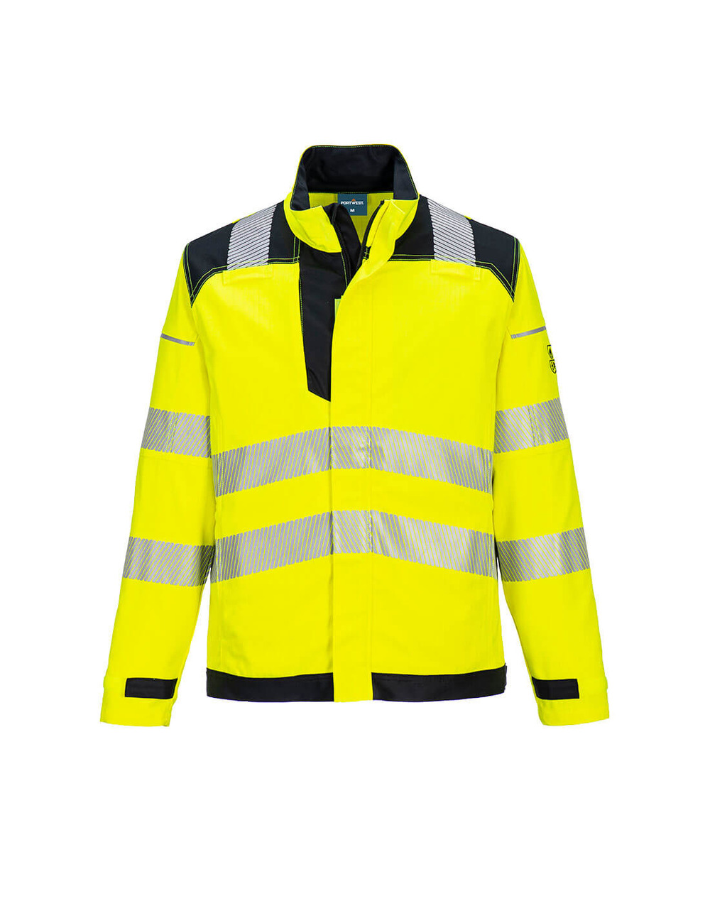 Veste hv pw3 - xxl - jaune/noir - portwest