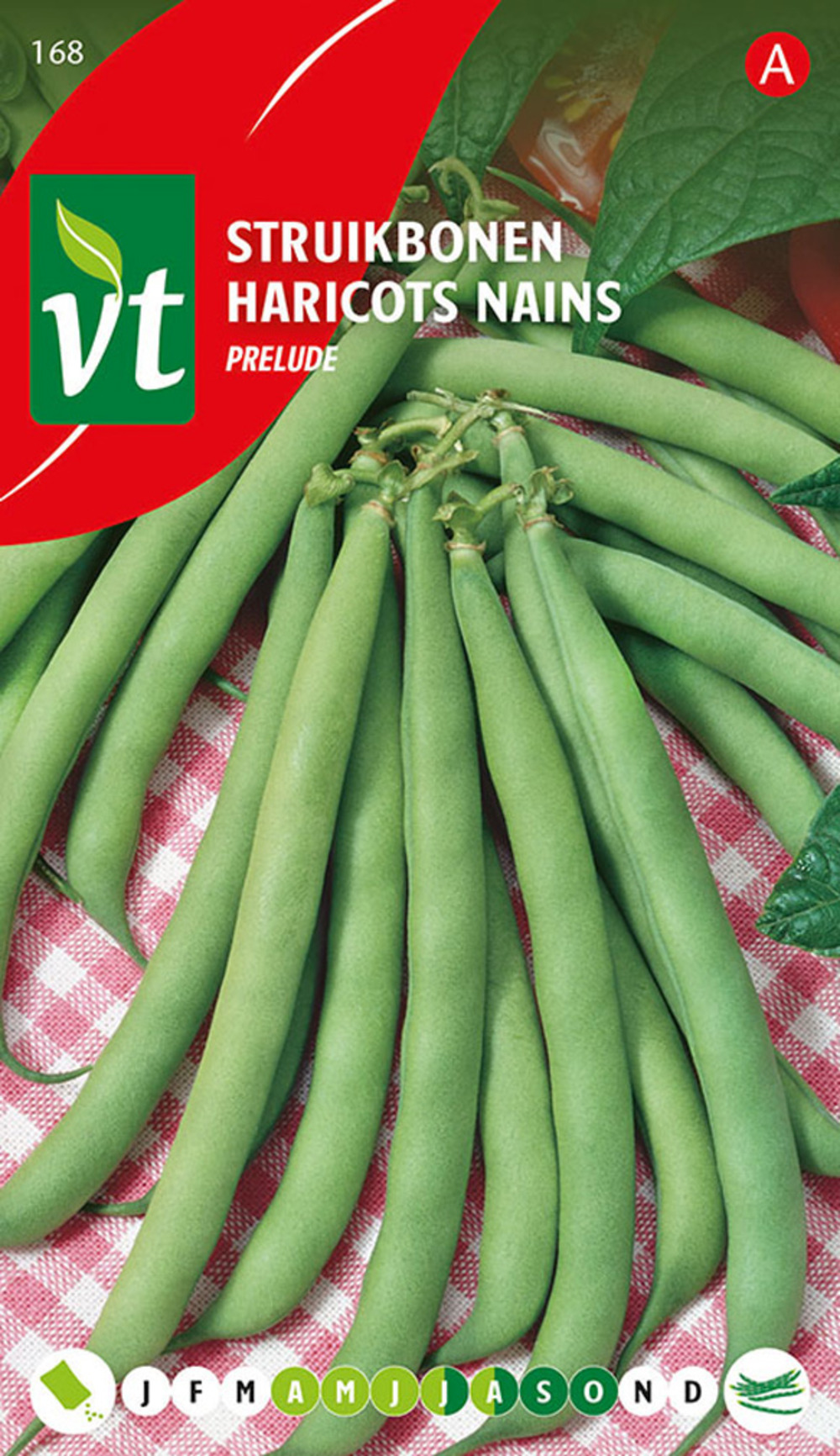 Haricots nains prelude - ca. 50 gr (livraison gratuite)