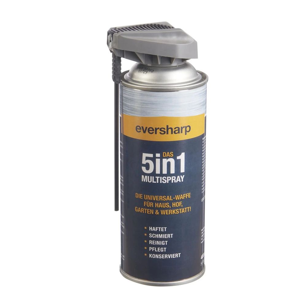 Spray multifonction 5-en-1 eversharp pour outils et machines de jardin, 400 ml