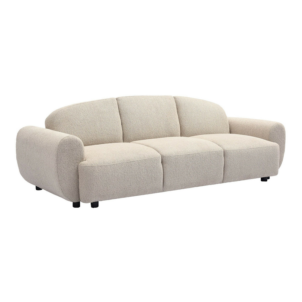 Canapé convertible 3 places en tissu 