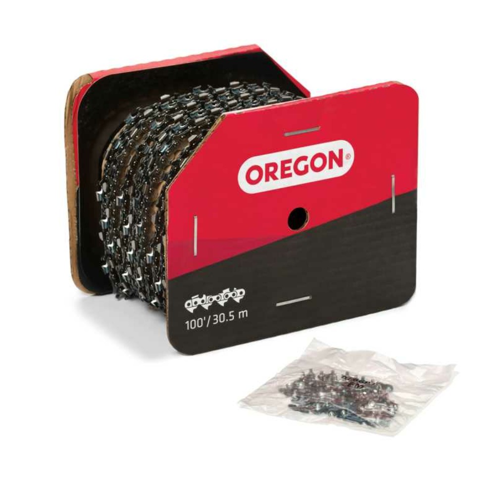 Chaîne de tronçonneuse micro chisel 1/4' .050' – oregon – 100 maillons – 25ap100r