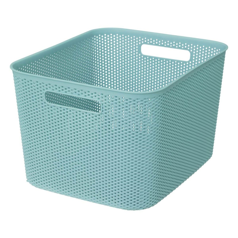 5five - panier en crochet crochy 19l bleu