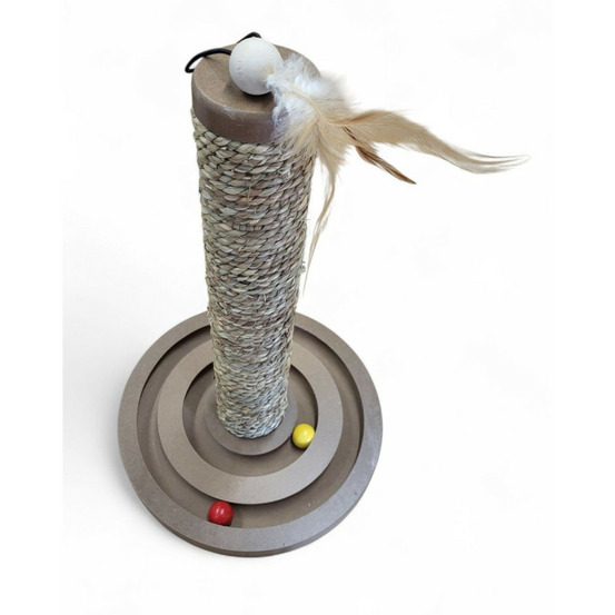 Arbre à chat brigitte brun naturel ø 30 cm x 45.5cm