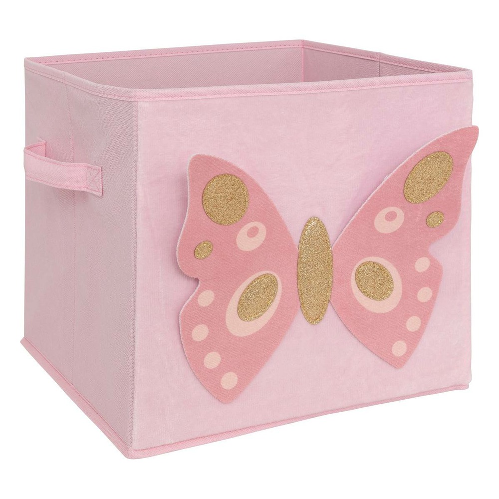 Boîte de rangement enfant papillon 