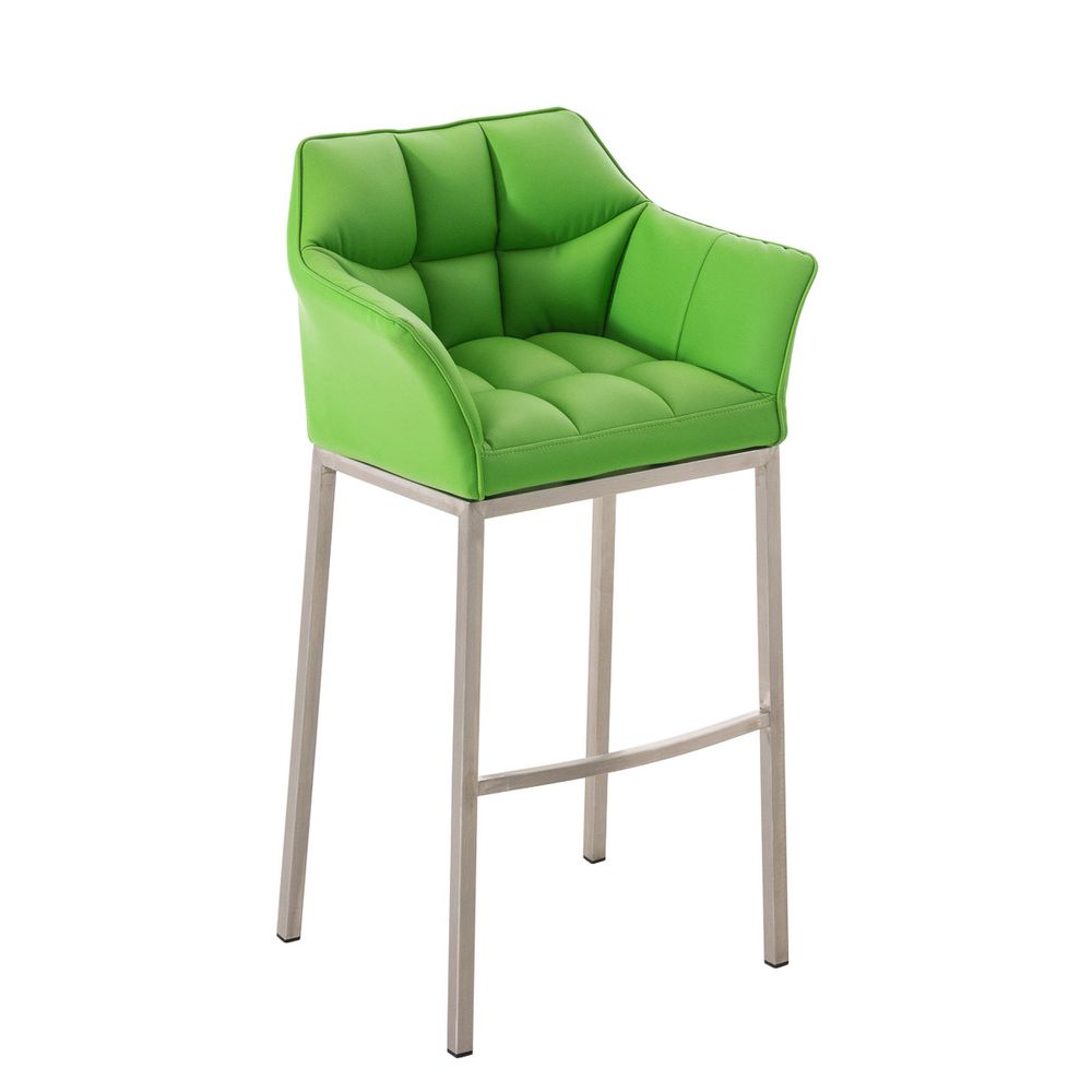 Tabouret de bar damaso e avec structure à 4 pieds