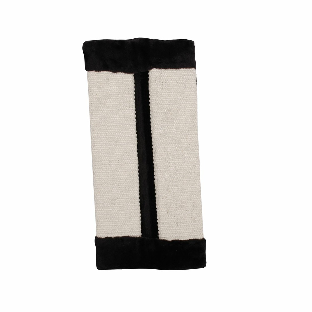 Griffoir mural d'angle pour chat - 50 x 23 cm - beige