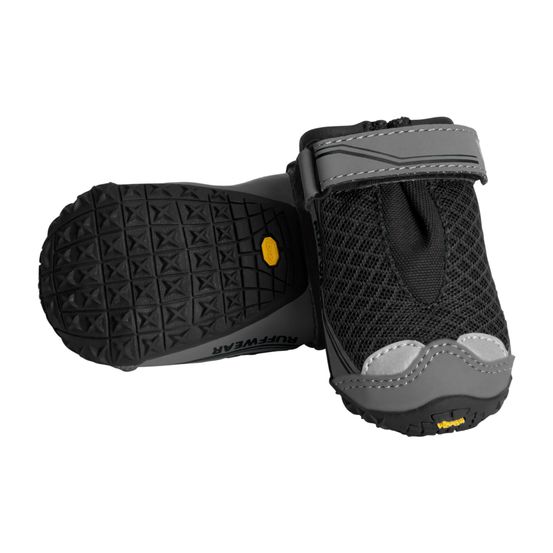 Bottines pour chien grip trex™, protection des pattes tout-terrain durable. Couleur: obsidian black (noir), taille: 83mm/xl
