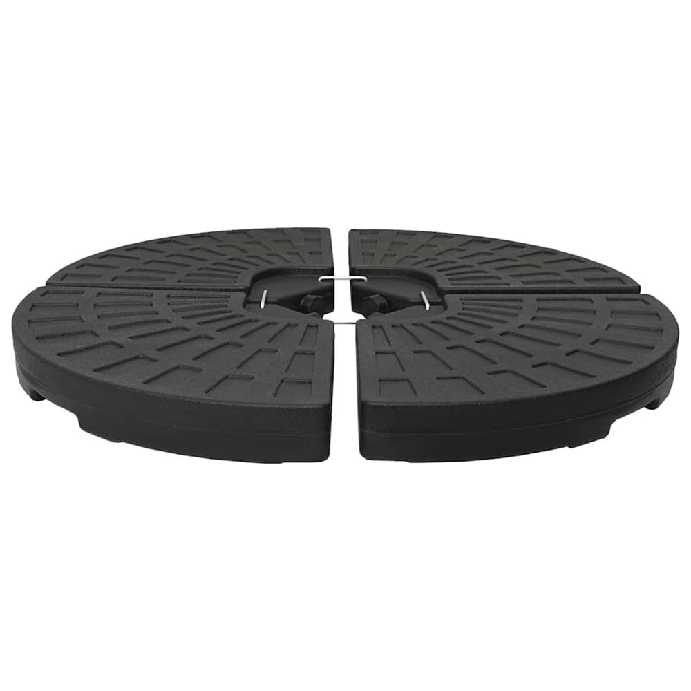 Socle de parasol en forme d'Ã©ventail 4