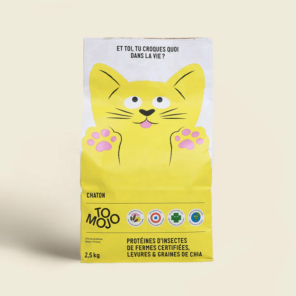 Tomojo - croquettes aux insectes pour chaton 2.5kg