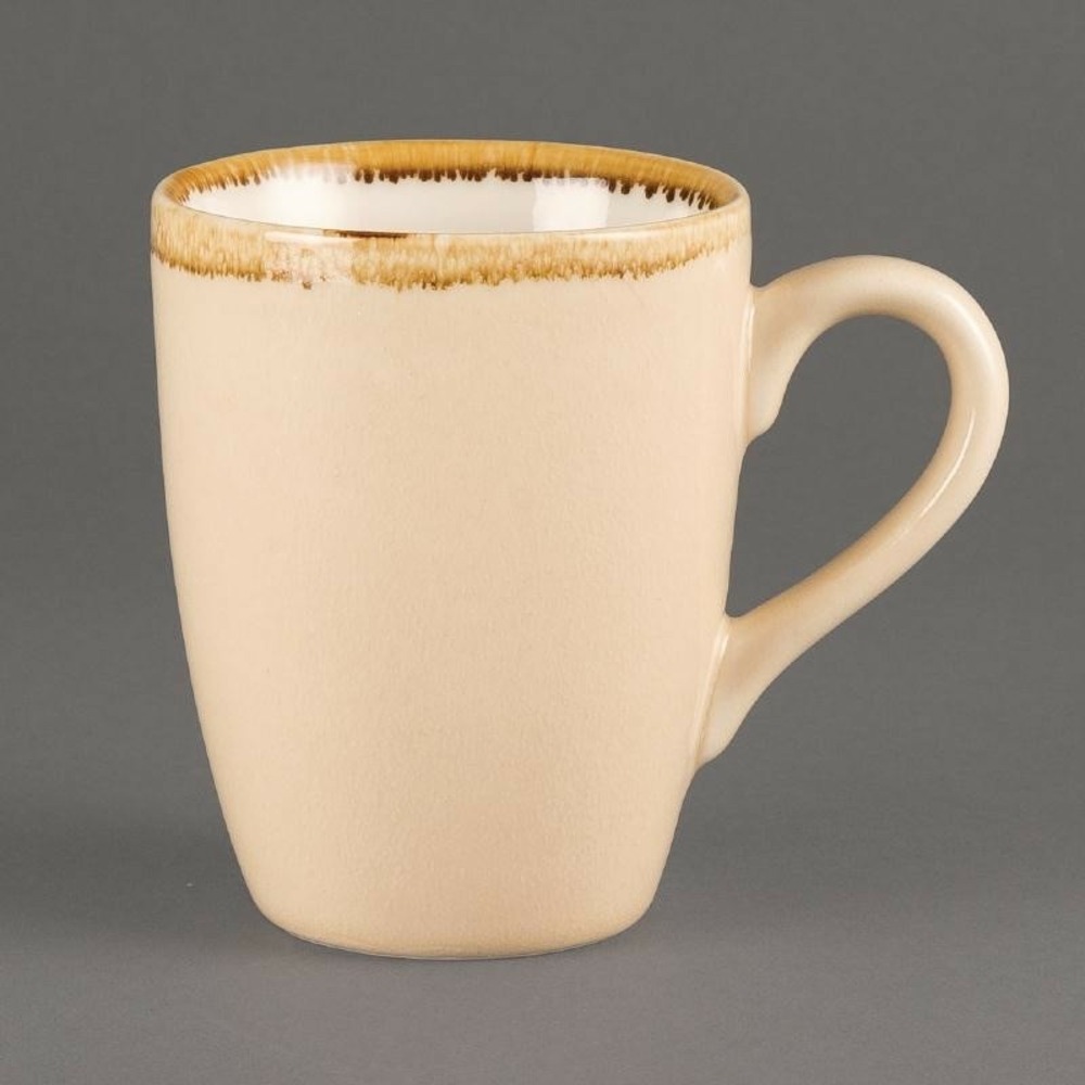 Mug couleur sable kiln olympia 340ml - lot de 6