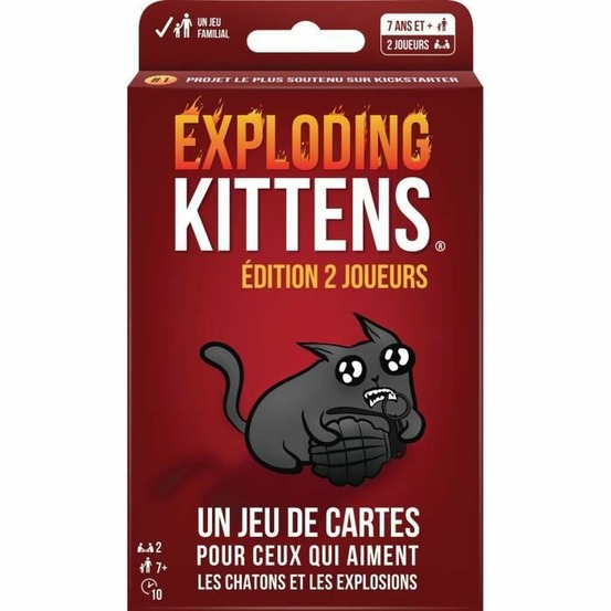Exploding kittens 2 joueurs - asmodee
