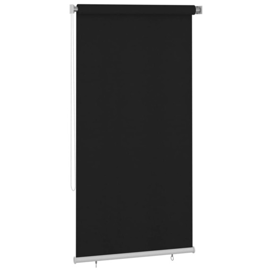 Store roulant d'extérieur 120x230 cm noir