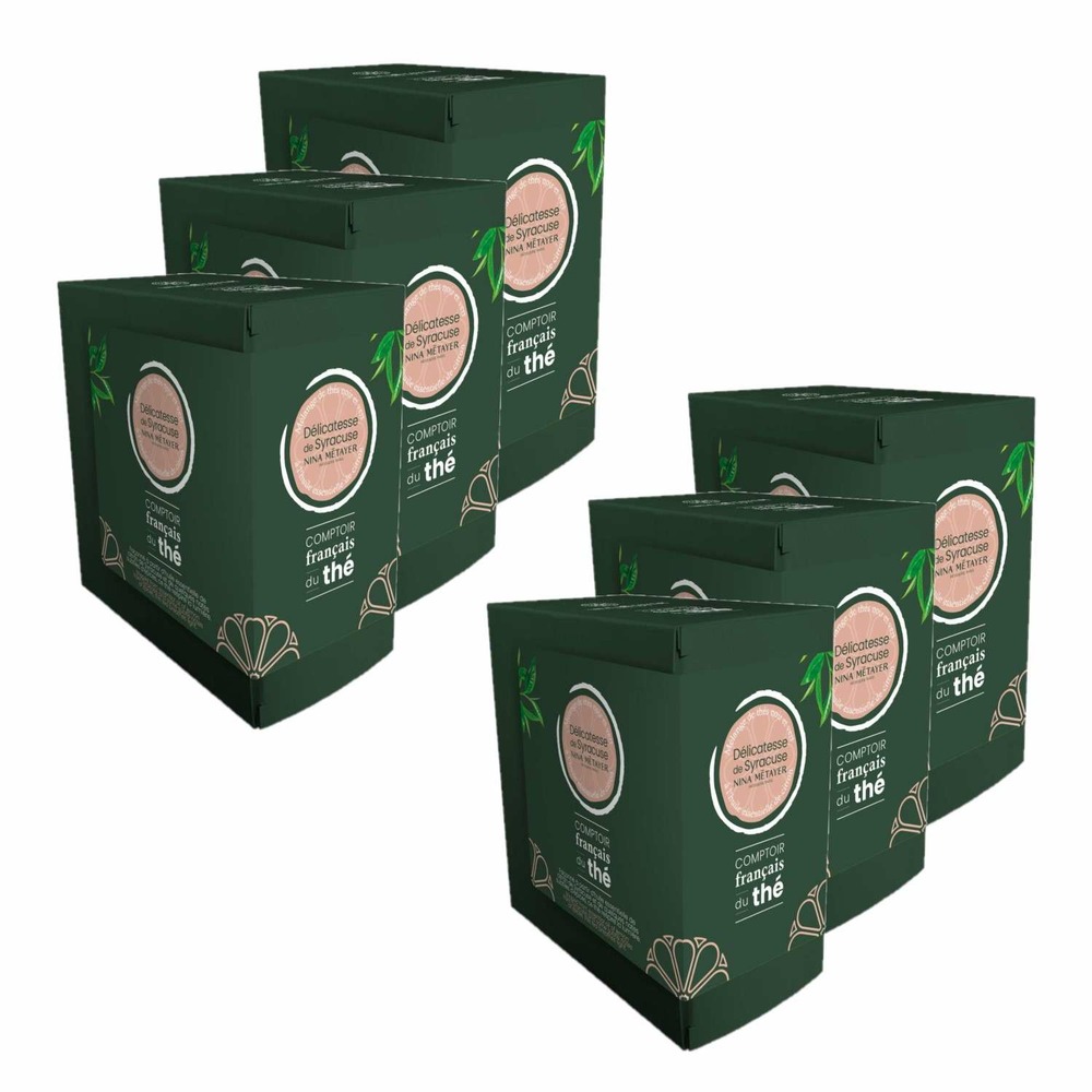 Délicatesse de syracuse par nina métayer - 20 sachets - comptoir français du thé