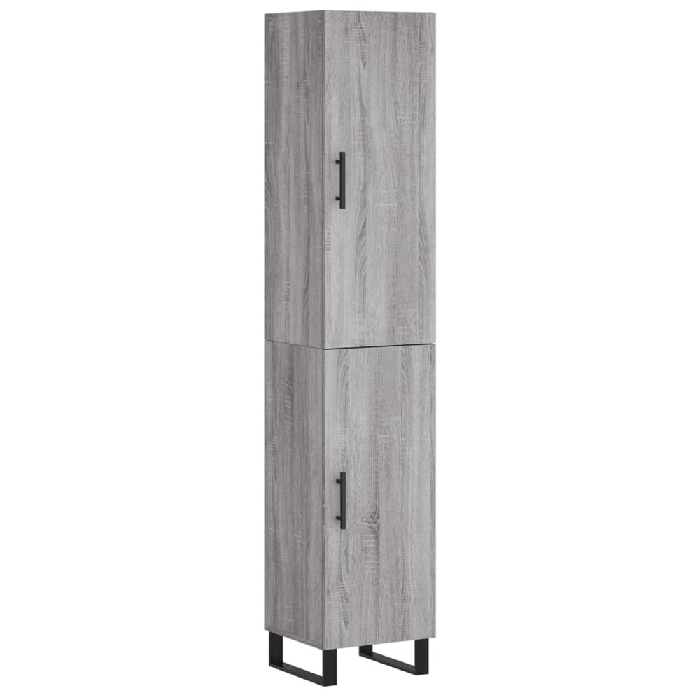 Buffet bahut commode armoire meuble de rangement organisateur cuisine salle de séjour salon haut sonoma 34,5 x 34 x 180 cm bo