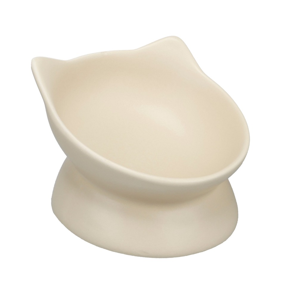 Gamelle ergonomique en céramique pour chat filou
