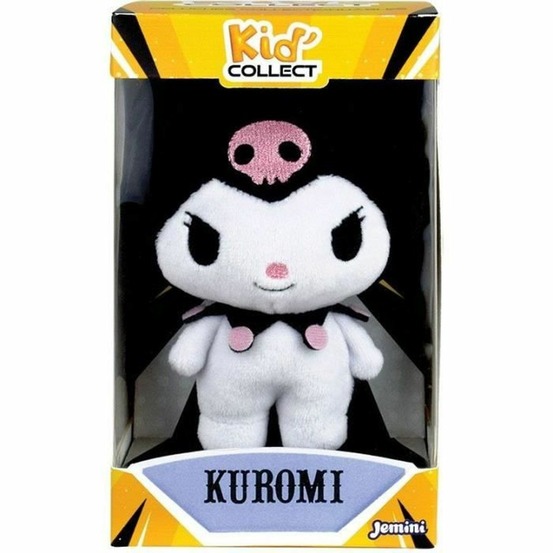 Peluche à collectionner kuromi hello kitty - kid'collect 13 cm
