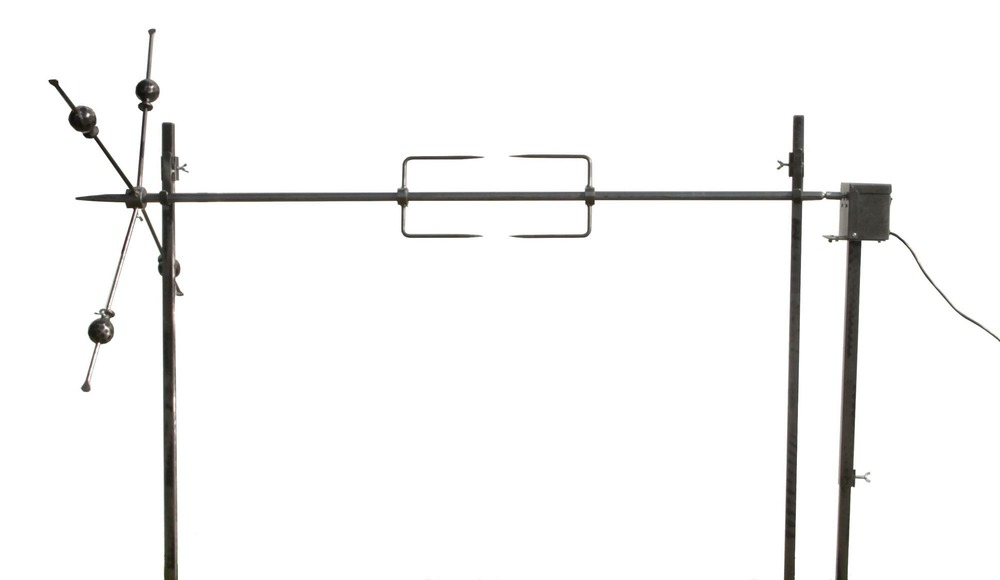 Tournebroche à lardoires mechoui l170 cm