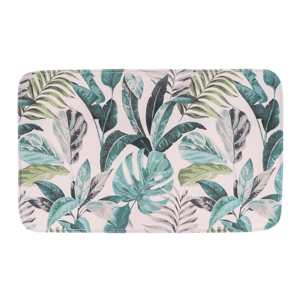 Tapis microfibre imprime 45x75 cm - jardin d hiver