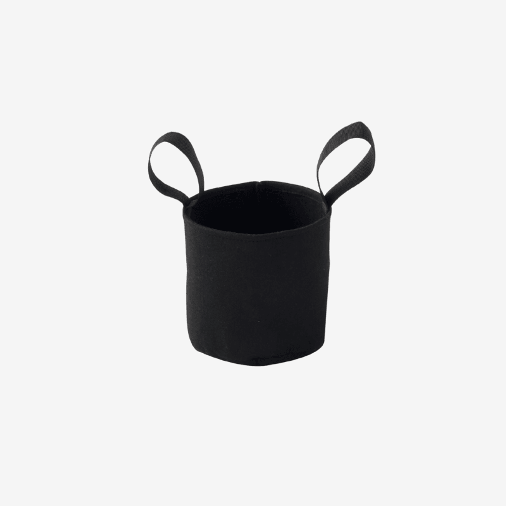 Sac de plantation feutre géotextile 15cm 2,7l noir cerland