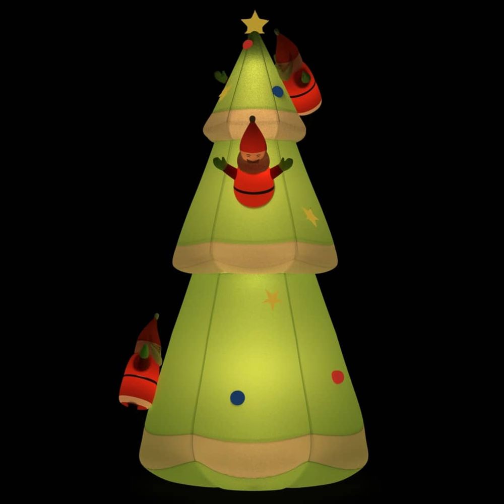 Arbre de noël gonflable avec led 500 cm