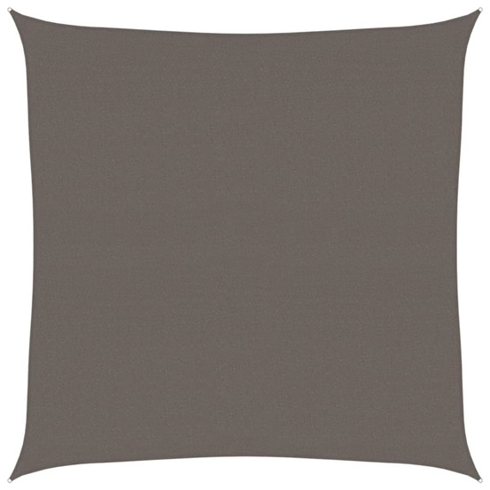 Voile d'ombrage 160 g/m² anthracite 6x6 m pehd