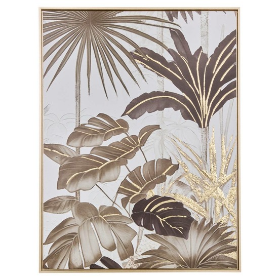 Toile 3d shirley vert kaki 60x80cm