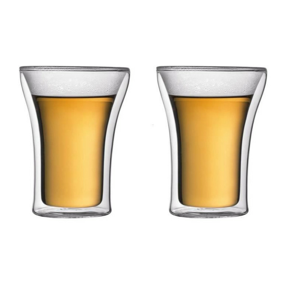 Bodum assam set 2 verres double paroi 0,25l