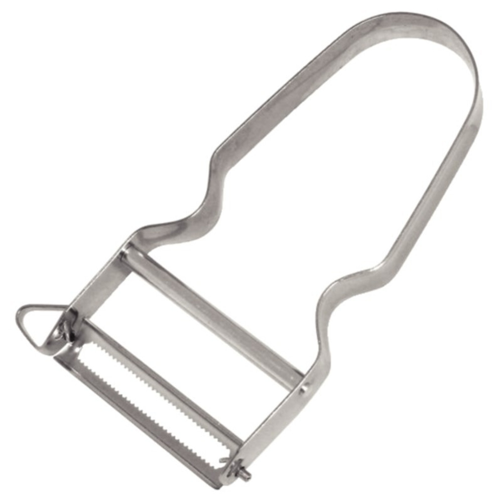 Eplucheur denté inox 110 mm - vogue