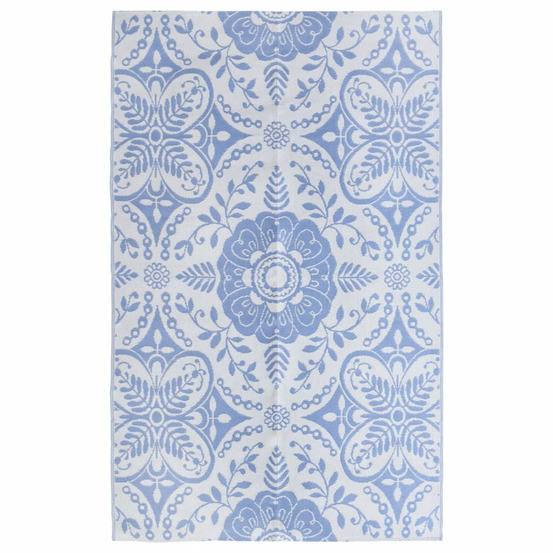 Tapis d'extérieur arakil bleu azuré 190x290 cm pp